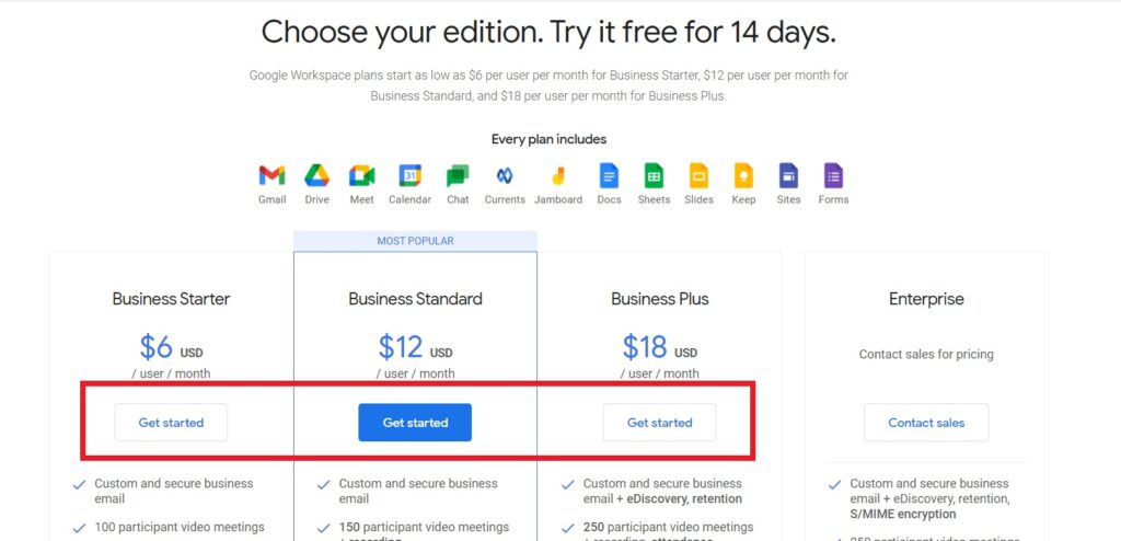 how to create google workspace account